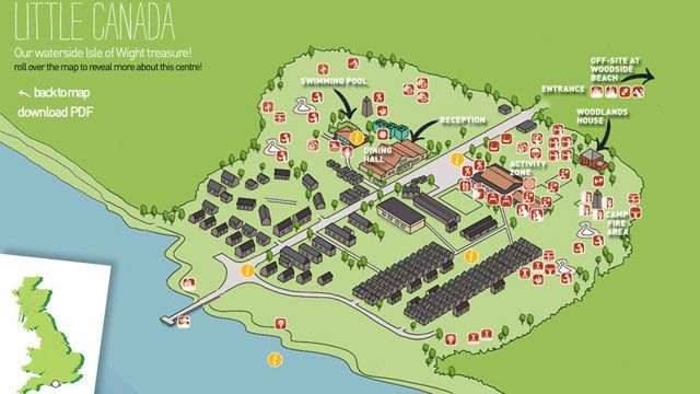 Little Canada Interactive Centre Map